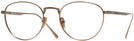 Round Bronze Persol 5002VT Single Vision Full Frame w/ FREE NON-GLARE View #1