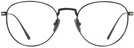 Round Matte Black Persol 5002VT Single Vision Full Frame w/ FREE NON-GLARE View #2