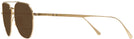 Aviator Gold Persol 5003ST Bifocal Reading Sunglasses View #3