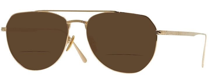 Aviator Gold Persol 5003ST Bifocal Reading Sunglasses View #1