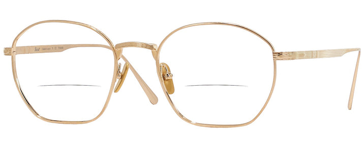 Round Gold Persol 5004VT Titanium Bifocal w/ FREE NON-GLARE View #1