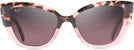 Cat Eye Pink Havana With Rose/Maui Rose Maui Jim Blossom 892 View #2