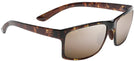 Rectangle Olive Tortoise/hcl Lens Maui Jim Pokowai Arch 439 View #1