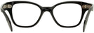 Wayfarer Black Ray-Ban 0880 Single Vision Full Frame View #4