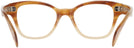 Wayfarer Gradient Light Brown havana Ray-Ban 0880 Progressive No-Lines View #4