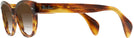 Wayfarer Striped Havana Ray-Ban 0880 w/ Gradient Bifocal Reading Sunglasses View #3