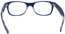 Wayfarer Matte Blue Ray-Ban 2132L Single Vision Full Frame View #4
