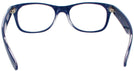 Wayfarer Matte Blue Ray-Ban 2132L Computer Style Progressive View #4