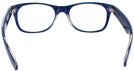 Wayfarer Matte Blue Ray-Ban 2132 Bifocal View #4