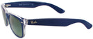 Wayfarer Matte Blue Ray-Ban 2132 View #3