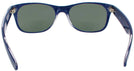 Wayfarer Matte Blue Ray-Ban 2132 Progressive Reading Sunglasses View #4