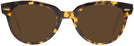 Round Yellow Havana Ray-Ban 2199 Progressive Reading Sunglasses View #2