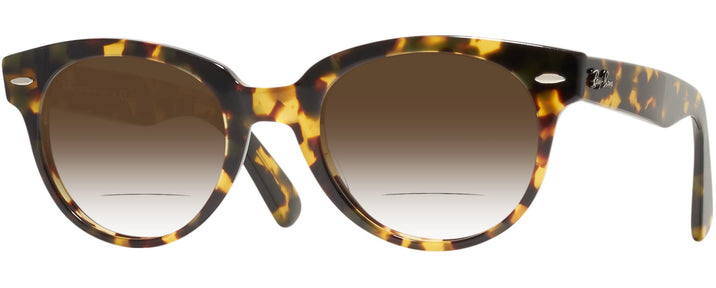 Yellow Havana Ray-Ban 2199 w/ Gradient Bifocal Reading Sunglasses View #1