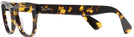 Cat Eye Yellow Havana Ray-Ban 2201V Single Vision Full Frame View #3