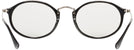 Oval Black Ray-Ban 2547V Single Vision Full Frame View #4