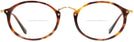 Oval Brown Havana Ray-Ban 2547V Bifocal View #2