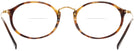 Oval Brown Havana Ray-Ban 2547V Bifocal View #4