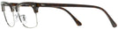 ClubMaster Havana Ray-Ban 3916V Computer Style Progressive View #3