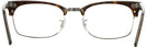 Rectangle Havana Ray-Ban 3916V Progressive No-Lines View #4