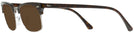 ClubMaster Havana Ray-Ban 3916V Progressive No-Line Reading Sunglasses View #3