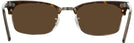 ClubMaster Havana Ray-Ban 3916V Progressive No-Line Reading Sunglasses View #4