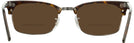 ClubMaster Havana Ray-Ban 3916V Bifocal Reading Sunglasses View #4