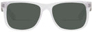Wayfarer Rubber Transparent Ray-Ban 4165 Justin Classic Bifocal Reading Sunglasses View #2
