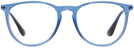 Round Trans Blue Ray-Ban 4171 Single Vision Full Frame View #2