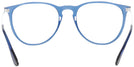 Round Trans Blue Ray-Ban 4171 Computer Style Progressive View #4