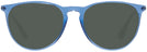 Round Trans Blue Ray-Ban 4171 Progressive Reading Sunglasses View #2