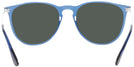 Round Trans Blue Ray-Ban 4171 Progressive Reading Sunglasses View #4