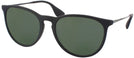 Round Black Ray-Ban 4171 Bifocal Reading Sunglasses View #1