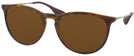 Round Havana Ray-Ban 4171 Bifocal Reading Sunglasses View #1