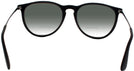 Round Black Ray-Ban 4171 w/ Gradient Bifocal Reading Sunglasses View #4
