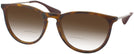 Round Havana Ray-Ban 4171 w/ Gradient Bifocal Reading Sunglasses View #1
