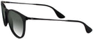 Round Black Ray-Ban 4171 w/ Gradient Progressive Reading Sunglasses View #3