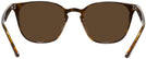 Square Light Havana Ray-Ban 4258 Progressive Reading Sunglasses View #4