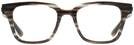 Square Striped Grey Havana Ray-Ban 4323V Single Vision Full Frame View #2
