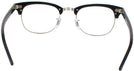 ClubMaster Shiny Black Ray-Ban 5154L Clubmaster Optics Single Vision Full Frame View #4