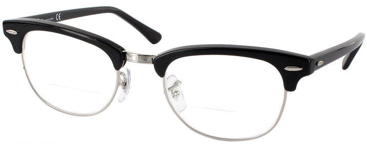 ClubMaster Shiny Black Ray-Ban 5154 Bifocal View #1