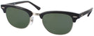 ClubMaster Shiny Black Ray-Ban 5154 Progressive Reading Sunglasses View #1
