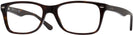 Wayfarer Dark Havana Ray-Ban 5228L Progressive No-Lines View #1