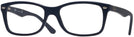 Wayfarer Sand Blue Ray-Ban 5228L Single Vision Full Frame View #1