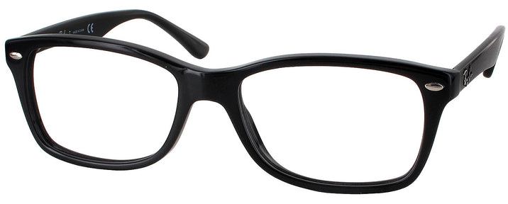 Wayfarer Shiny Black Ray-Ban 5228L Computer Style Progressive View #1