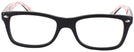 Wayfarer Top Black Ray-Ban 5228 Computer Style Progressive View #2