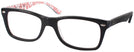 Wayfarer Top Black Ray-Ban 5228 Computer Style Progressive View #1