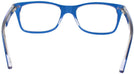 Wayfarer Blue Ray-Ban 5228 Single Vision Full Frame View #4