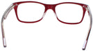 Wayfarer Red Ray-Ban 5228 Single Vision Full Frame View #4