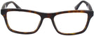 Rectangle Dark Havana Ray-Ban 5279 Computer Style Progressive View #2