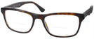 Rectangle Dark Havana Ray-Ban 5279 Bifocal View #1